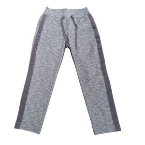 ATHLETA Metro Downtown Women’s Tapered Leg Cropped Sweatpants Grey Sz XS